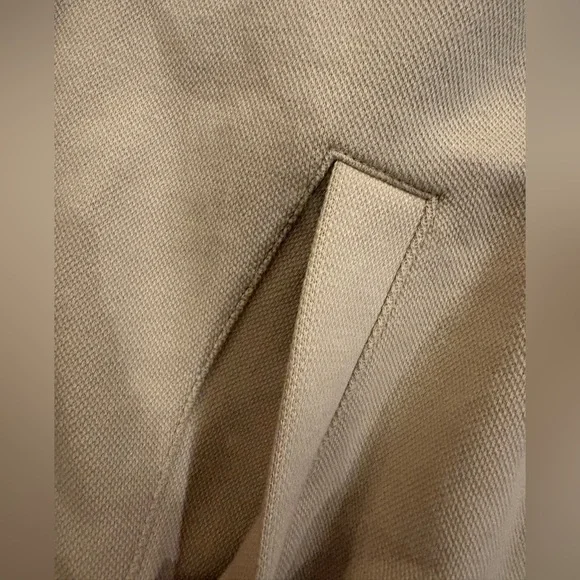 Champion Beige Bomber Jacket with Black & White Stripes - Picture 5 of 7